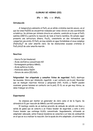 Prácticas química i | PDF