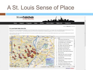 A St. Louis Sense of Place