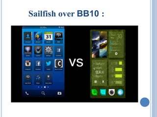 Sailfish over BB10 :
 