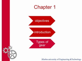 Chapter 1
Khulna university of Engineering &Technology
 