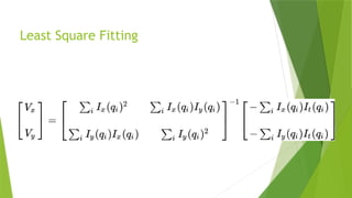 Least Square Fitting
 