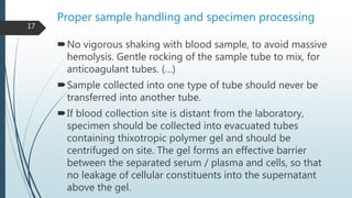 Pre Analytical Variables Affecting Laboratory Results Ppt Pre Analytical Variables Affecting Laboratory Results Ppt
