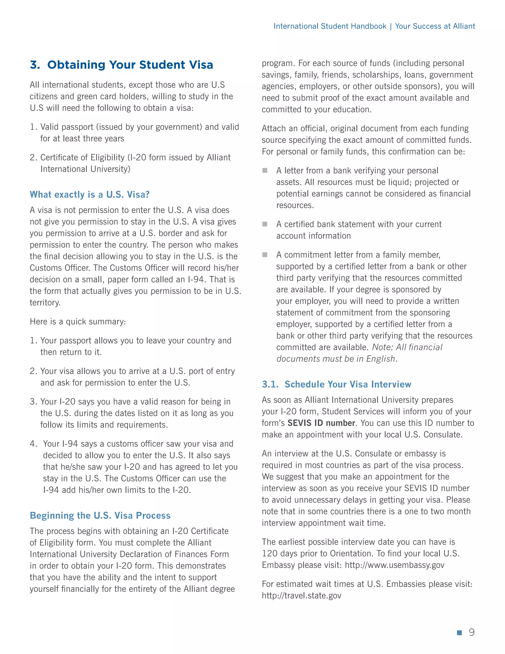 Alliant International University Pre arrivalguide PDF