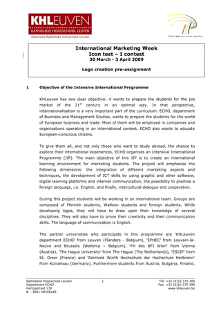Pre Assignment Icon Test 2009 M Week | PDF