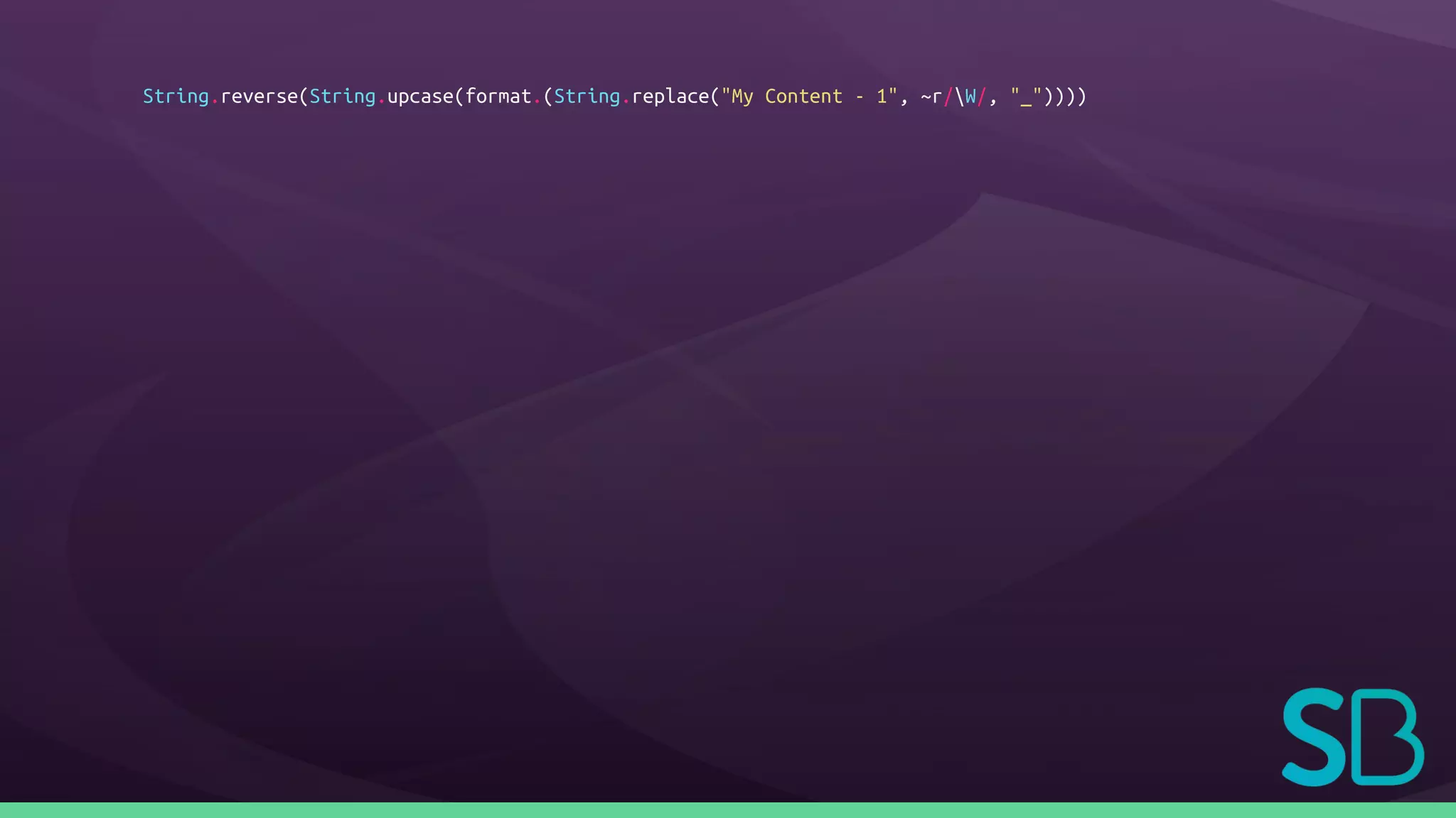 String.reverse(String.upcase(format.(String.replace("My Content - 1", ~r/W/, "_"))))
 