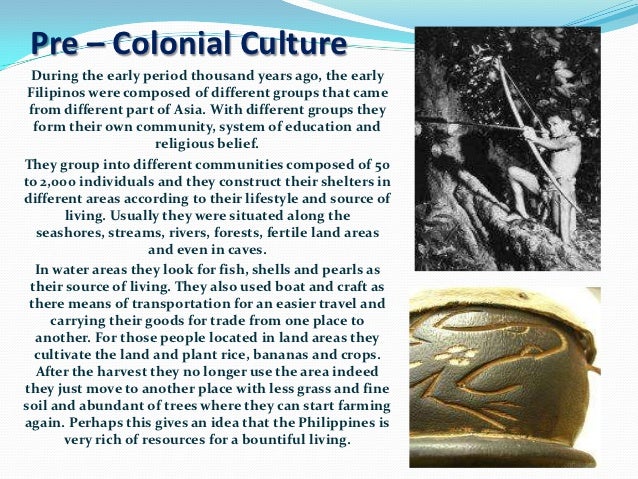 Pre Colonial period pre-colonial-period