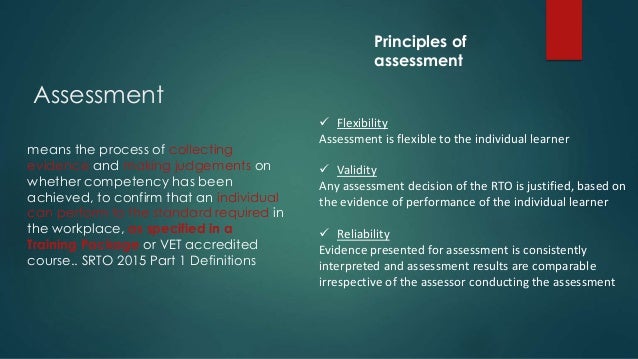 pre course assessment validation v2
