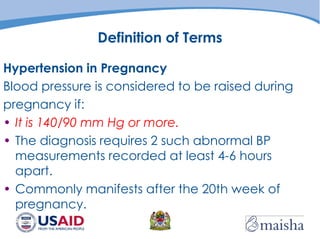Comprehensive Management of Pre-eclampsia and Eclampsia in Pregnancy | PDF