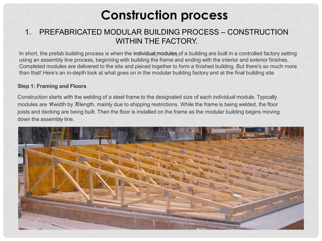 PREFABRICATED CONSTRUCTION | PDF