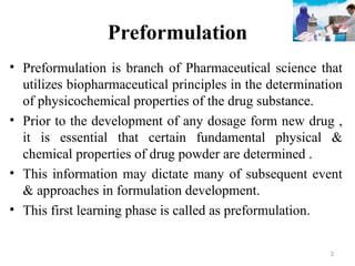 Pre-Formulation [Autosaved] [Autosaved] [Autosaved].ppt