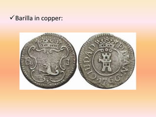 Barilla in copper:
 