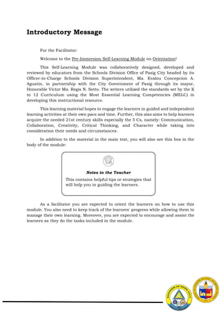 Pre Immersion Introduction Example PRE-IMMERSION12 - Q 3- SLM 1.pdf