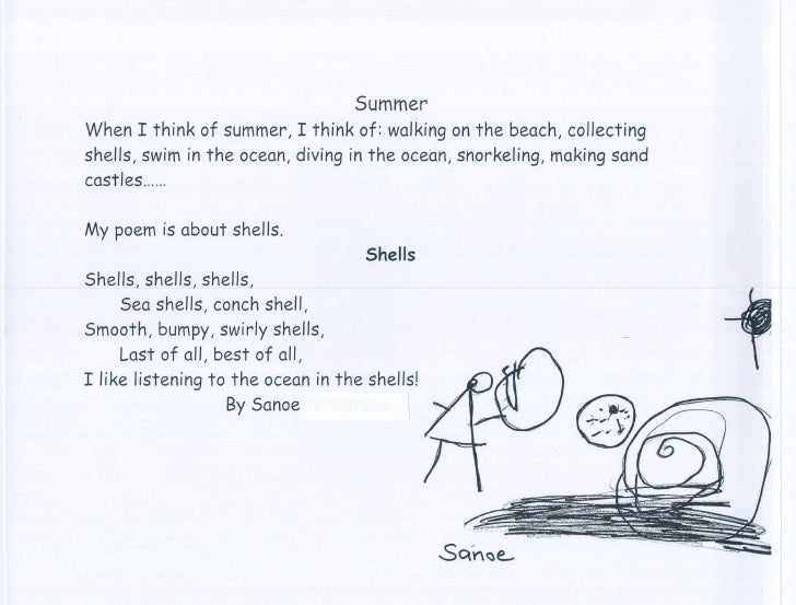 Pre K Poems May 2010 Pre K Poems May 2010