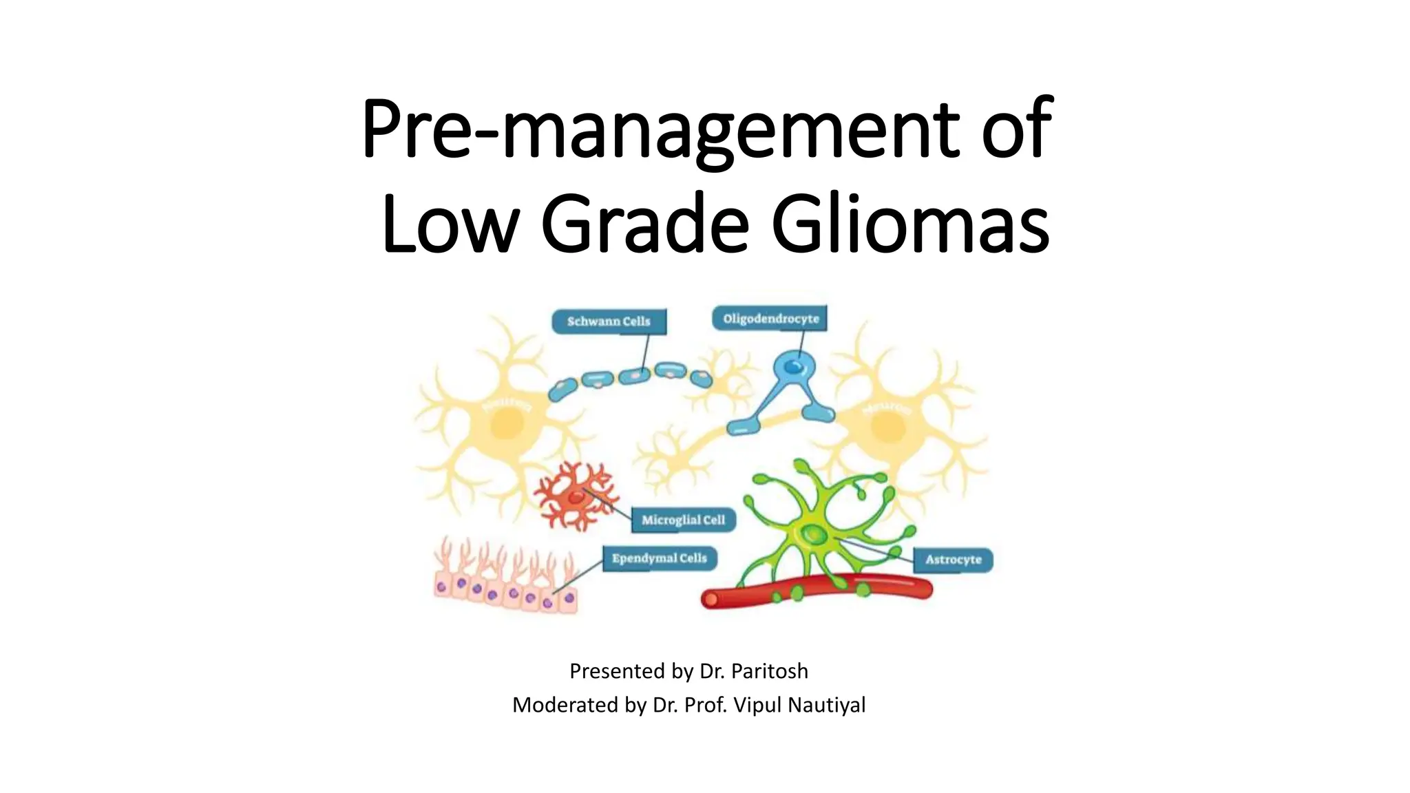 Pre-managment of Low Grade Glioma- low grade glioma | PPTX