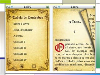 Entretanto, toda esta aparência de cansaço ilude.
Nada é mais surpreendedor do que vê-la desaparecer de improviso.
[...] Basta o aparecimento de qualquer incidente exigindo-lhe o
desencadear das energias adormecidas. O homem transfigura-se.
Empertiga-se, estadeando novos relevos, novas linhas na estatura e
no gesto; e a cabeça firma-se-lhe, alta, sobre os ombros possantes
aclarada pelo olhar desassombrado e forte; e corrigem-se-lhe,
prestes, numa descarga nervosa instantânea, todos os efeitos do
relaxamento habitual dos órgãos; e da figura vulgar do tabaréu
canhestro reponta, inesperadamente, o aspecto dominador de um
titã acobreado e potente, num desdobramento surpreendente de
força e agilidade extraordinárias.
CUNHA, Euclides da. Os Sertões. In: Obra Completa.
Rio de Janeiro: Nova Aguilar, 1995. v.2. p. 179-180. (Fragmento).
 