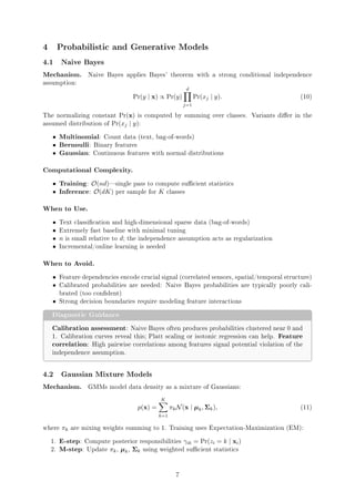 Classical Machine Learning Overview | PDF