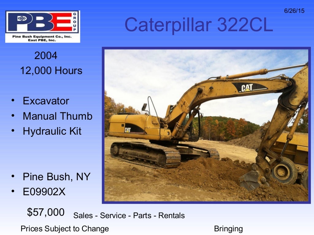 Pine Bush Equipment Pre owned Heavy Equip for sale 62515