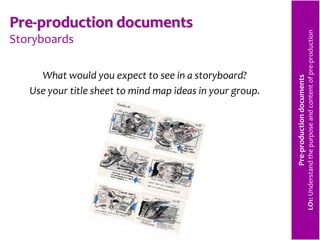 Pre production documents | PPTX