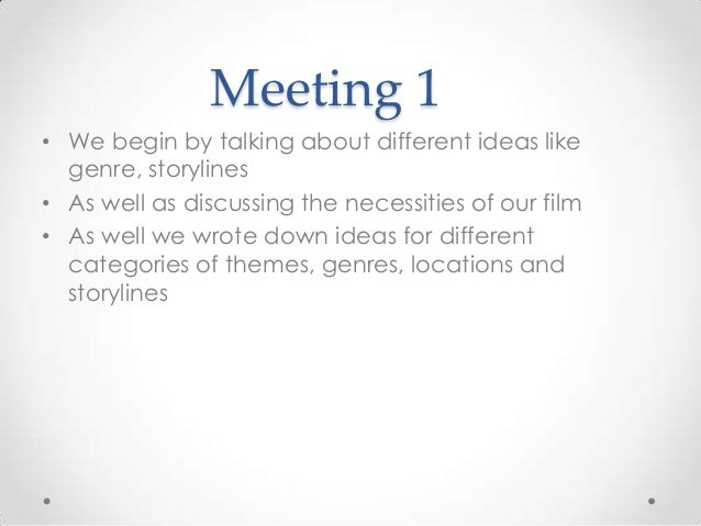 meeting summaries