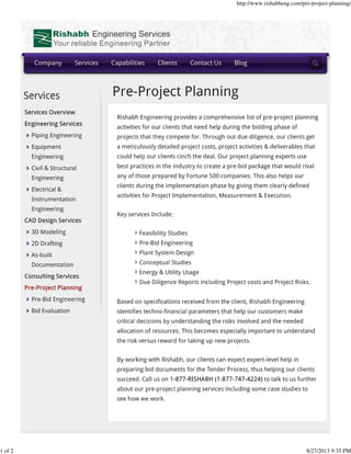 http://www.rishabheng.com/pre-project-planning/
1 of 2 8/27/2013 9:35 PM
 