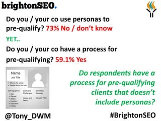 Pre-Qualifying + Winning New Clients - #BrightonSEO April 2014
