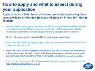 Pre-registration 2018 training with Boots | PPTX