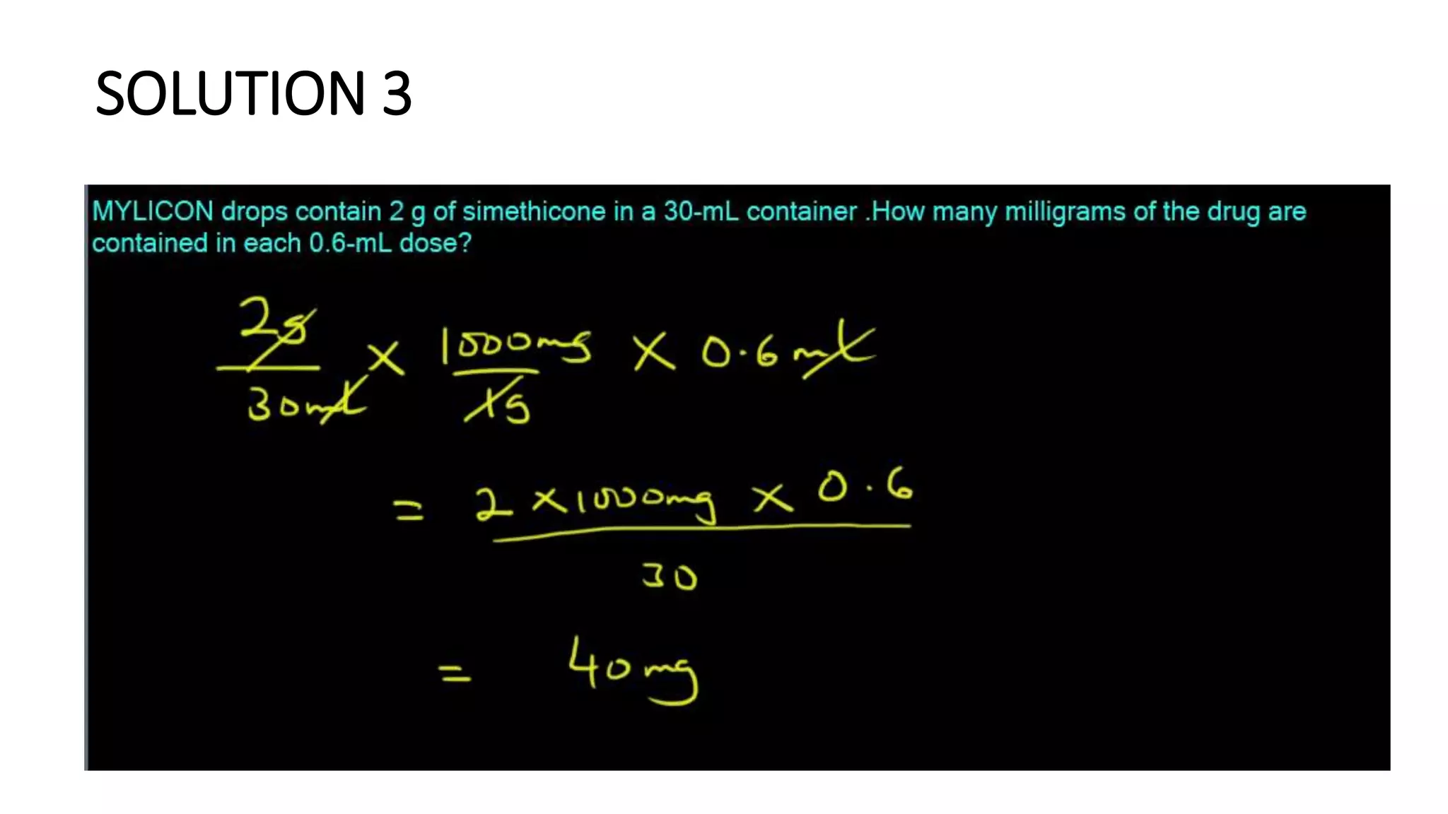 Ptcb Math Formulas DOSE CALCULATIONS /PTCB/NAPLEX /PC EXAMS PREPARATION | PPT