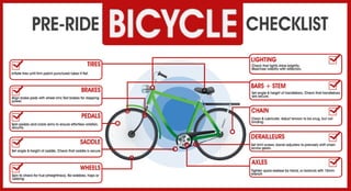 Pre-ride Bicycle Checklist