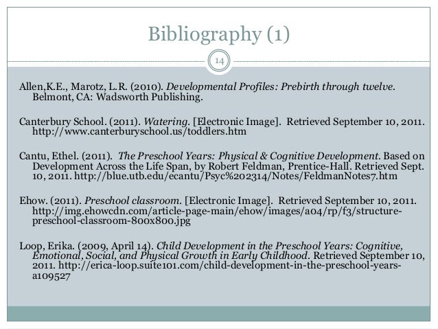 pre school ppt
