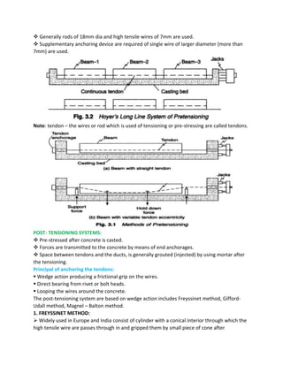 Pre stressed & pre-cast concrete technology - ce462 | PDF