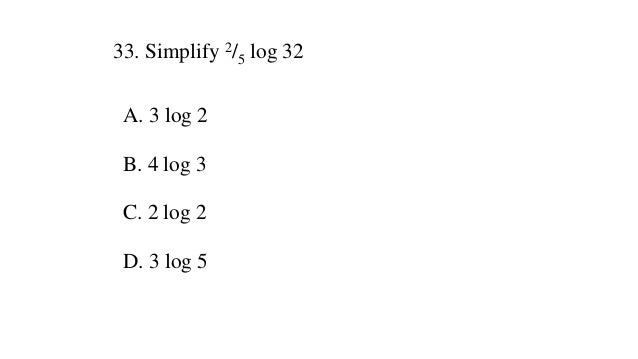E Learning To Solve Logarithms Concept In Mathematics