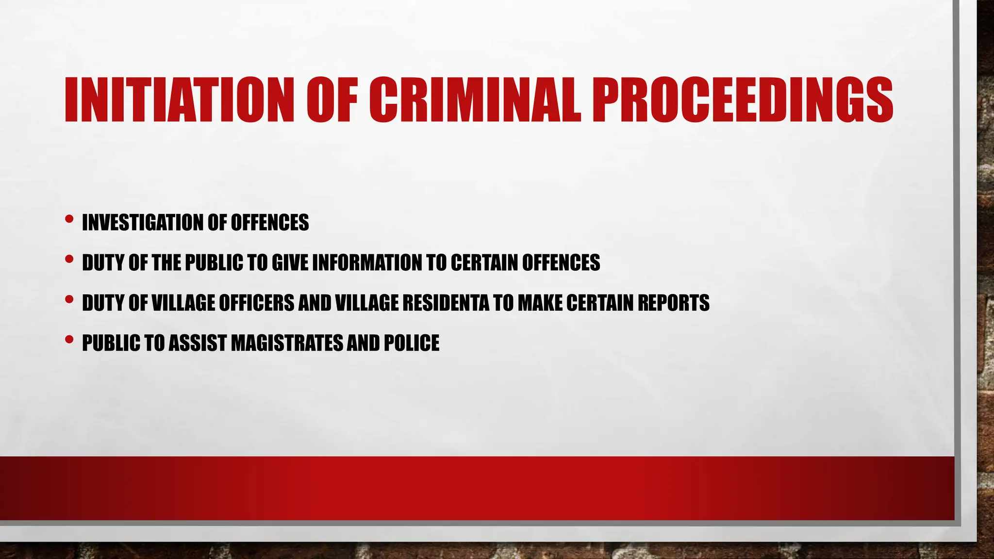 Pre Trial Procedure Part 1 Pptx