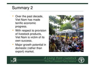 The Role of Livestock in Sustainable Rural Development, Poverty ...