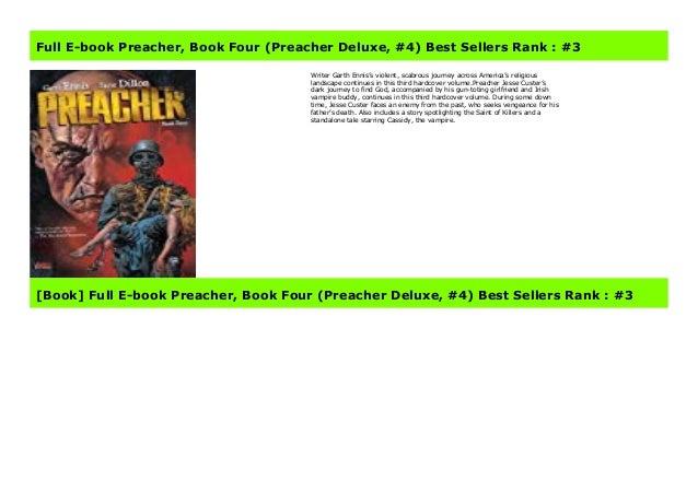 Full E Book Preacher Book Four Preacher Deluxe 4 Best Sellers