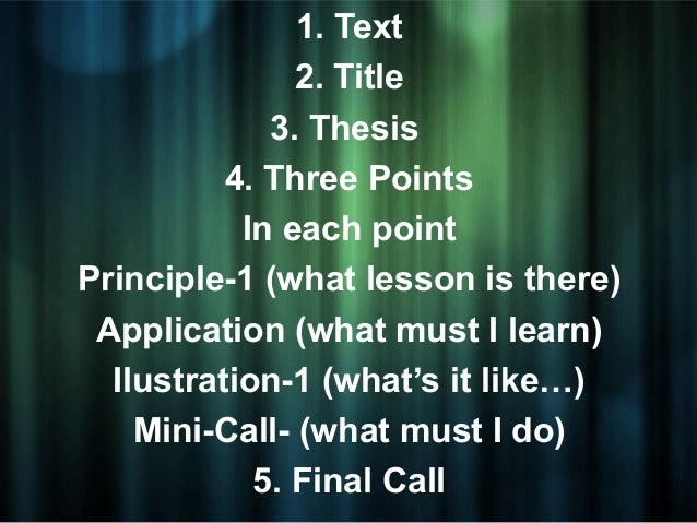 sermon templates
