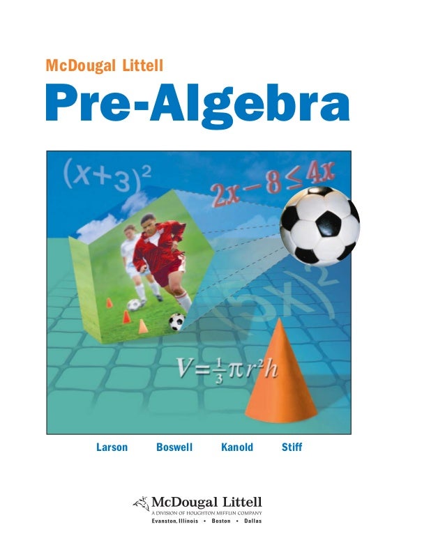 Mcdougal littell pre algebra online textbook activation code
