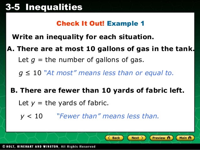 Solving inequalities 3   ul university of limerick