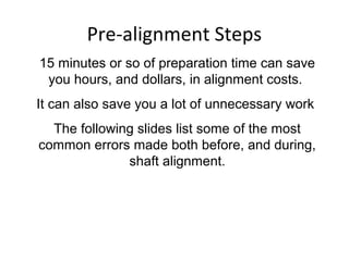 Prealignment | PPT