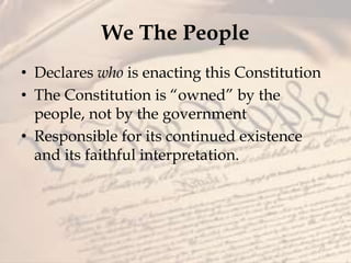 Preamble Articles of the Constitution 2019 | PPTX