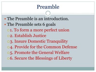Preamble principles | PPTX