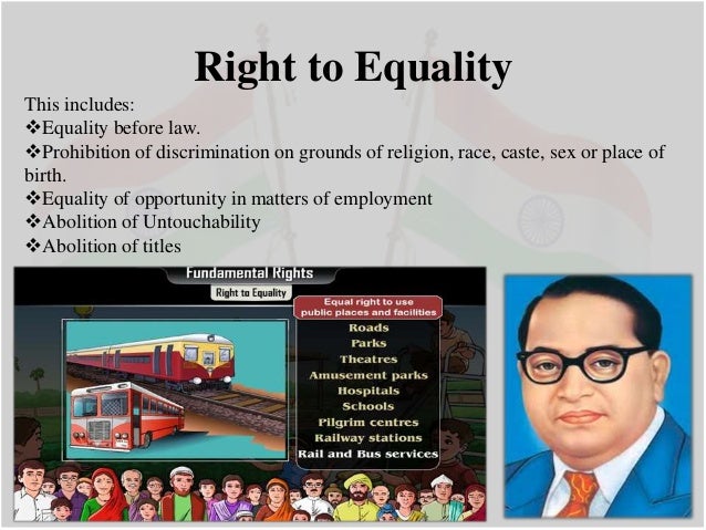 fundemental rights of india The rights available to woman (ladies) in india can be classified into two categories, namely as constitutional rights and legal rights the constitutional rights are those which are provided in the various provisions of the constitution. fundemental rights of india The rights available to woman (ladies) in india can be classified into two categories, namely as constitutional rights and legal rights the constitutional rights are those which are provided in the various provisions of the constitution.