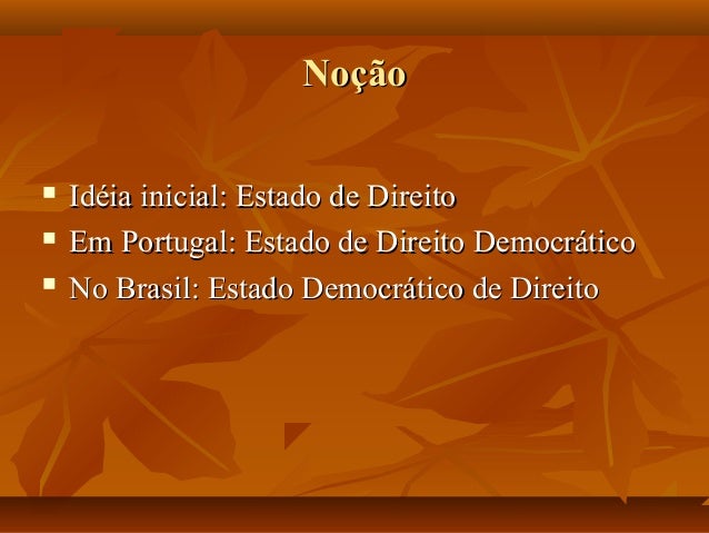 O Estado Democrático De Direito No Brasil – DBKSRY