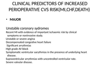 Comprehensive Pre-Anaesthesia Evaluation and Risk Assessment for ...