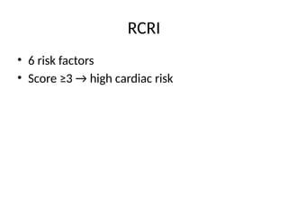 Comprehensive Pre-Anaesthetic Check-up: Clinical Assessment and Risk ...