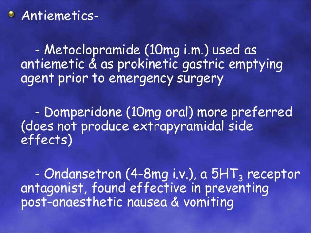 Domperidone Side Effects Headache