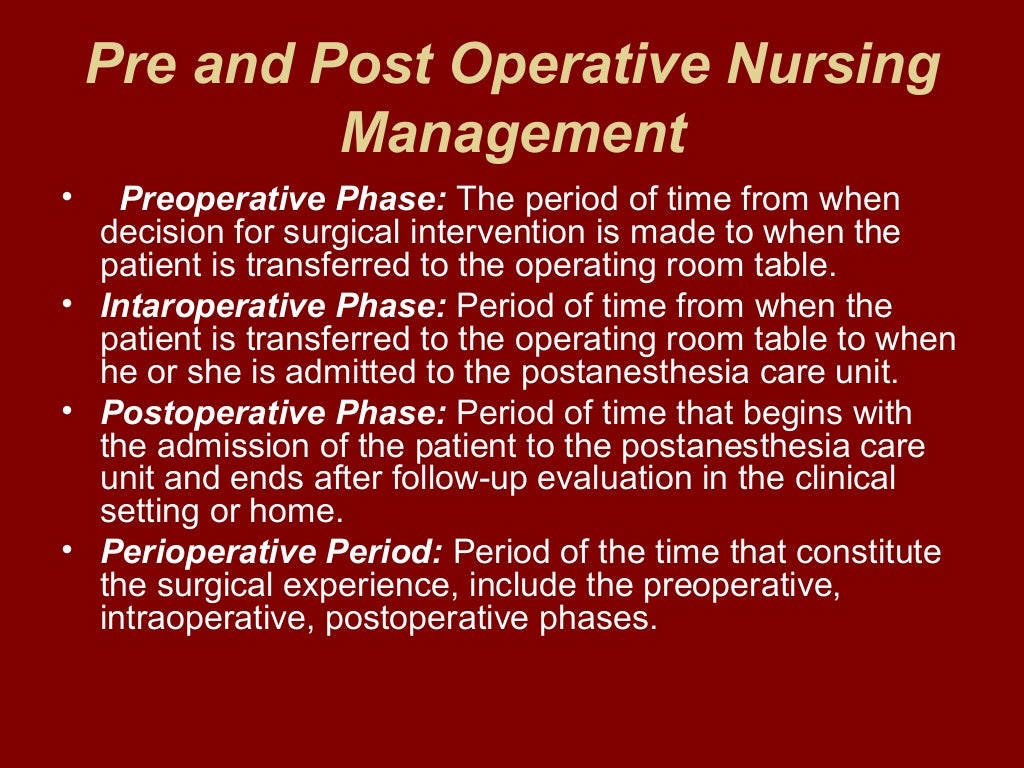 Post Operative Nursing Management why-i-have-a-problem-with-preoperative-clearance