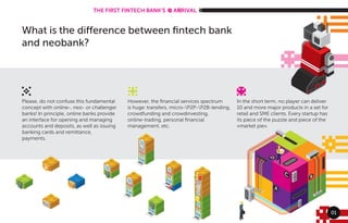 WTF is the "fintech bank"?