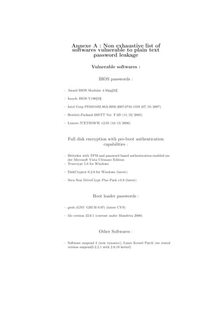 ÒÒ Ü      ÆÓÒ                               Ü          Ù×Ø Ú Ð ×Ø Ó
   ×Ó ØÛ Ö × ÚÙÐÒ Ö                               Ð        ØÓ ÔÐ Ò Ø ÜØ
                         Ô ××ÛÓÖ                 Ð


                         ÎÙÐÒ Ö        Ð     ×Ó ØÛ Ö ×



                                 ÁÇË Ô ××ÛÓÖ ×


 Û Ö         ÁÇË ÅÓ ÙÐ Ö         º ¼Ô ¿¾℄


ÁÒ×Ý         ÁÇË Î½ ¼ ¿¿℄


ÁÒØ Ð       ÓÖÔ È         ½¼Åº      º¼¼ ¼º¾¼¼ º¼ ½¼º½                 ´¼ »½¼»¾¼¼ µ


À ÛÐ ØØ¹È 
          Ö       ÌÌ Î Öº        º¼        ´½½»¾¾»¾¼¼ µ


Ä ÒÓÚÓ           Ì       ÏÏ Ú¾º¼       ´½¼»½¿»¾¼¼ µ




 ÙÐÐ         ×      Ò
ÖÝÔØ ÓÒ Û Ø              ÔÖ ¹ ÓÓØ              ÙØ   ÒØ 
 Ø ÓÒ
                                 
 Ô         Ð Ø      ×


  ØÐÓ
      ÖÛØ      ÌÈÅ Ò        Ô ××ÛÓÖ             ×       ÙØ     ÒØ 
 Ø ÓÒ Ò   Ð   ÙÒ¹
  Ö Å 
ÖÓ×Ó Ø Î ×Ø ÍÐØ Ñ Ø                     Ø ÓÒ
ÌÖÙ 
ÖÝÔØ º¼ ÓÖ Ï Ò ÓÛ×


  ×      ÖÝÔØÓÖ ¼º¾º       ÓÖ Ï Ò ÓÛ× ´Ð Ø ×Øµ


Ë 
Ù ËØ Ö        ÖÚ       ÖÝÔØ ÈÐÙ× È 
        Ú¿º        ´Ð Ø ×Øµ




                           ÓÓØ ÐÓ          Ö Ô ××ÛÓÖ ×


 ÖÙ     ´   ÆÍ       ÊÍ     ¼º   µ ´Ð Ø ×Ø       ÎËµ


Ð ÐÓ Ú Ö× ÓÒ ¾¾º º½ ´
ÙÖÖ ÒØ ÙÒ              Ö Å Ò ÖÚ           ¾¼¼ µ




                             ÇØ     Ö ËÓ ØÛ Ö ×


ËÓ ØÛ Ö       ×Ù×Ô Ò      ¾ ´ÒÓÛ ØÙÜÓÒ 
 µ¸ Ä ÒÙÜ Ã ÖÒ Ð È Ø
                  ´Û Ø ×Ø
Ú Ö× ÓÒ ×Ù×Ô Ò ¾¹¾º¾º½ Û Ø             ¾º º½          ÖÒ Ðµ
 