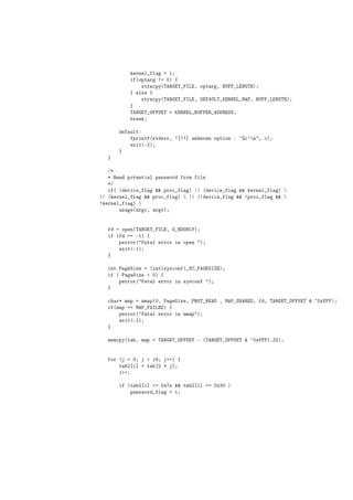 ÖÒ Ð Ð      ½
         ´ÓÔØ Ö     ¼µ ß
           ×ØÖÒ
ÔÝ´Ì Ê Ì ÁÄ ¸ ÓÔØ Ö ¸ Í Ä Æ ÌÀµ
          Ð× ß
           ×ØÖÒ
ÔÝ´Ì Ê Ì ÁÄ ¸     ÍÄÌ Ã ÊÆ Ä Å È¸ Í                    Ä Æ ÌÀµ

       Ì Ê Ì Ç Ë Ì            Ã ÊÆ Ä Í     Ê      Ê ËË
        Ö

       ÙÐØ
        ÔÖ ÒØ ´×Ø ÖÖ¸              ℄ ÙÒ ÒÓÛÒ ÓÔØ ÓÒ      ³±
³ Ò ¸ 
µ
        Ü Ø´¹¾µ



»¶
¶ Ê    ÔÓØ ÒØ Ð Ô ××ÛÓÖ ÖÓÑ Ð
¶»
   ´ ´ Ú 
 Ð ²² ÔÖÓ
 Ð µ      ´ Ú 
 Ð ²² ÖÒ Ð Ð µ
´ ÖÒ Ð Ð ²² ÔÖÓ
 Ð µ        ´ Ú 
 Ð ²² ÔÖÓ
 Ð ²²
ÖÒ Ð Ð µ µ
     Ù× ´ Ö 
¸ Ö Úµ


    ÓÔ Ò´Ì Ê Ì ÁÄ ¸ Ç Ê ÇÆÄ µ
  ´      ¹½µ ß
   Ô ÖÖÓÖ´ Ø Ð ÖÖÓÖ Ò ÓÔ Ò µ
    Ü Ø´¹½µ


ÒØ È Ë Þ    ´ ÒØµ×Ý×
ÓÒ ´ Ë È              ËÁ µ
  ´ È Ë Þ    ¼µ ß
   Ô ÖÖÓÖ´ Ø Ð ÖÖÓÖ Ò ×Ý×
ÓÒ              µ



 Ö¶ Ñ Ô ÑÑ Ô´¼¸ È Ë Þ ¸ ÈÊÇÌ Ê                  ¸ Å È ËÀ Ê ¸      ¸ Ì Ê Ì Ç Ë Ì ²   ¼Ü   µ
 ´Ñ Ô    Å È ÁÄ µ ß
   Ô ÖÖÓÖ´ Ø Ð ÖÖÓÖ Ò ÑÑ Ô µ
    Ü Ø´¹½µ


Ñ Ñ
ÔÝ´Ø ¸ Ñ Ô · Ì Ê Ì Ç Ë Ì ¹ ´Ì Ê Ì Ç Ë Ì ²                 ¼Ü   µ¸¿¾µ


ÓÖ ´    ¼        ½         ··µ ß
   Ø ¾ ℄    Ø        ¾ ¶     ℄
     ··

      ´Ø ¾ ℄          ¼Ü     ²² Ø ¾ ℄          ¼Ü¿¼ µ
       Ô ××ÛÓÖ       Ð       ½
 