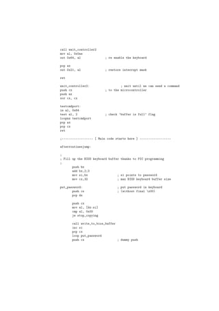 ÐÐ Û Ø 
ÓÒØÖÓÐÐ Ö¾
ÑÓÚ Ð¸ ¼Ü¼
ÓÙØ ¼Ü ¸ Ð                       Ö       Ò Ð Ø          Ý Ó Ö

ÔÓÔ Ü
ÓÙØ ¼Ü¾½¸      Ð                 Ö ×ØÓÖ         ÒØ ÖÖÙÔØ Ñ ×

Ö Ø

Û Ø 
ÓÒØÖÓÐÐ Ö¾                                 Û Ø ÙÒØ Ð Û 
 Ò × Ò         
ÓÑÑ Ò
ÔÙ× 
Ü                           ØÓ Ø         Ñ 
ÖÓ
ÓÒØÖÓÐÐ Ö
ÔÙ×   Ü
ÜÓÖ 
Ü¸ 
Ü

Ø ×Ø
Ñ ÔÓÖØ
 Ò Ð¸ ¼Ü
Ø ×Ø Ð¸ ¾                        
 
 ³ Ù           Ö × ÙÐÐ³      Ð
ÐÓÓÔÒÞ Ø ×Ø
Ñ ÔÓÖØ
ÔÓÔ Ü
ÔÓÔ 
Ü
Ö Ø

 ¹¹¹¹¹¹¹¹¹¹¹¹¹¹¹¹¹¹      Å Ò 
Ó          ×Ø ÖØ×     Ö   ℄ ¹¹¹¹¹¹¹¹¹¹¹¹¹¹¹¹¹¹

  Ø ÖÖÓÙØ Ò × ÙÑÔ


      ÐÐ ÙÔ Ø      ÁÇË   Ý Ó Ö       Ù       Ö Ø Ò × ØÓ ÈÁ     ÔÖÓ Ö ÑÑ Ò

         ÔÙ×   Ü
              Ü¸¾ ¿
         ÑÓÚ × ¸ Ü                            × ÔÓ ÒØ× ØÓ Ô ××ÛÓÖ
         ÑÓÚ 
Ü¸¿¾                            Ñ Ü ÁÇË   Ý Ó Ö Ù         Ö × Þ

ÔÙØ Ô ××ÛÓÖ                                   ÔÙØ Ô ××ÛÓÖ Ò  Ý Ó Ö
       ÔÙ× 
×                                 ´Û Ø ÓÙØ Ò Ð Ü¼¼µ
       ÔÓÔ ×

         ÔÙ× 
Ü
         ÑÓÚ Ð¸    × × ℄
         
ÑÔ Ð¸ ¼Ü¼¼
            ×ØÓÔ 
ÓÔÝ Ò

         
 ÐÐ ÛÖ Ø ØÓ Ó× Ù               Ö
          Ò
 ×
         ÔÓÔ 
Ü
         ÐÓÓÔ ÔÙØ Ô ××ÛÓÖ
         ÔÙ× 
Ü                                ÙÑÑÝ ÔÙ×
 